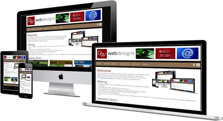 DW Web Designs, Affordable Responsive Websites